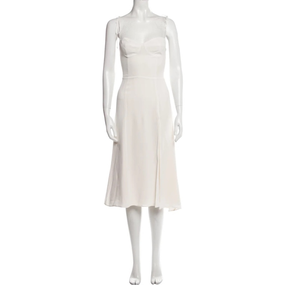 Reformation Ivory Juliette Dress Size 4